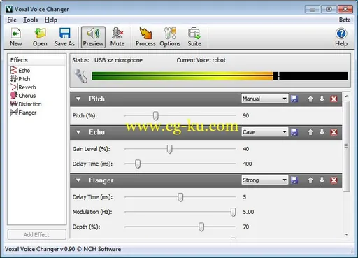 Voxal Voice Changer Plus 2.0 Beta的图片1