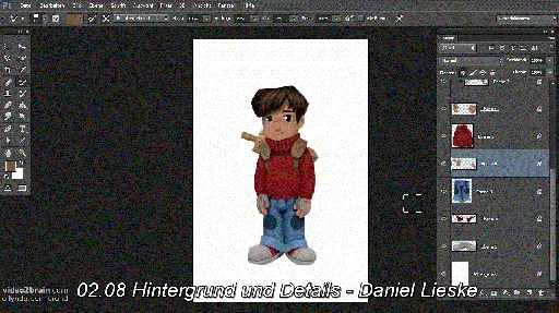 Daniel Lieske – Jonas Wie ein Charakter in Photoshop entsteht的图片3