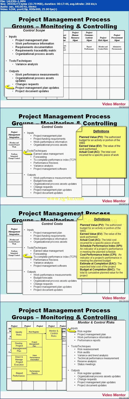 Pearson Certification – PMP (PMBOK4) Video Mentor的图片1