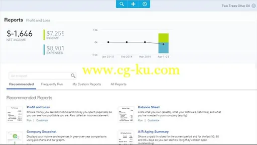 Lynda – Up and Running with QuickBooks Online的图片1