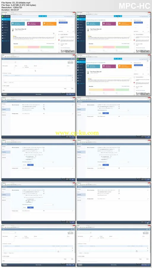 Lynda – Up and Running with QuickBooks Online的图片2