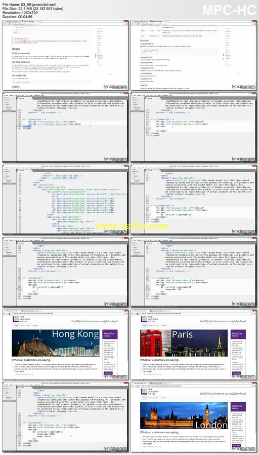 Lynda – Bootstrap 3: Adding Interactivity to Your Site的图片2