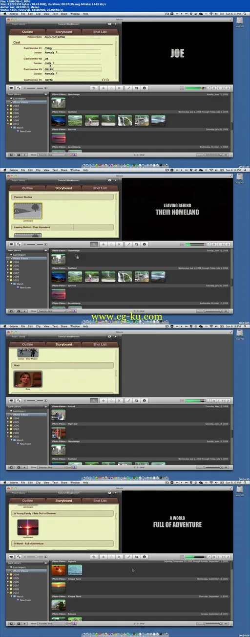Que Video – Using iMovie ’11的图片1