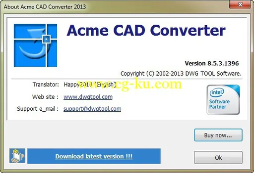Acme CAD Converter 2013 8.6.2.1410 全能CAD文件转换器的图片2