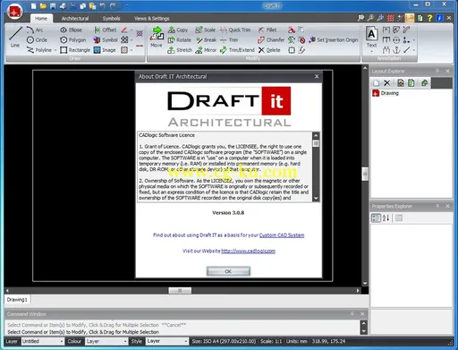 CADlogic Draft IT 3.0.8 Architectural Edition 建筑CAD软件的图片2