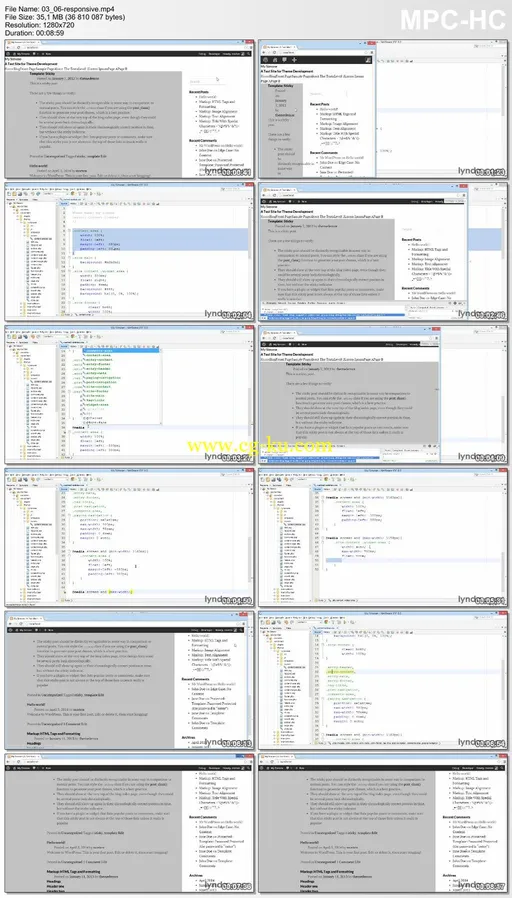 Lynda – WordPress: Building Themes from Scratch Using Underscores的图片2