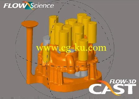 FLOW-3D CAST Advanced 3.5.2 铸造CAE模拟软件的图片2