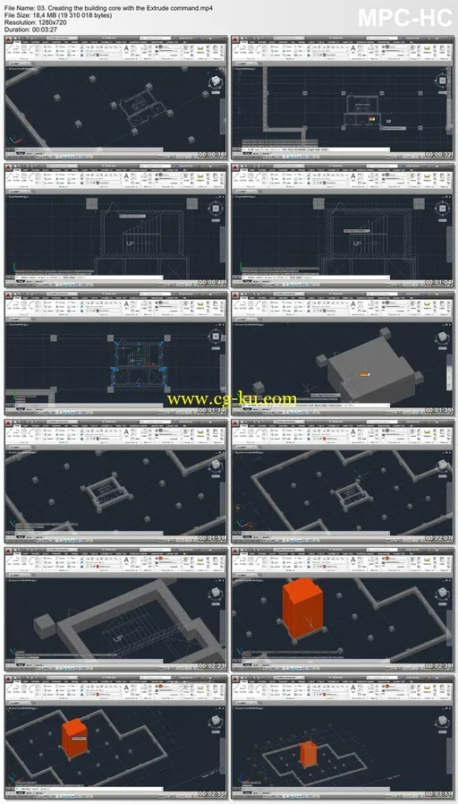 Dixxl Tuxxs – Creating a 3D Structural Model in AutoCAD的图片2
