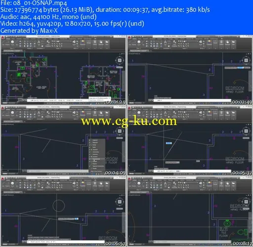 Infiniteskills – Learning Autodesk AutoCAD 2015 Training Video的图片2