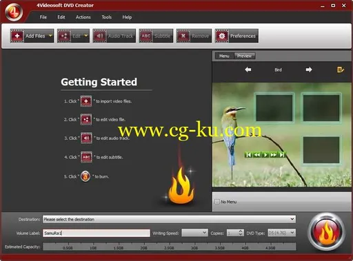 4Videosoft DVD Creator 6.2.10 Multilingual + Portable的图片1