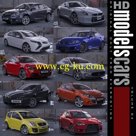 Evermotion – HDModels Cars vol. 4 汽车模型的图片1