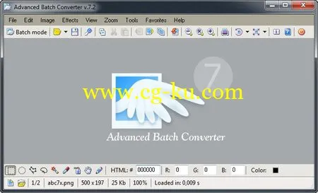 Advanced Batch Converter 7.95 批量图形转换工具的图片1