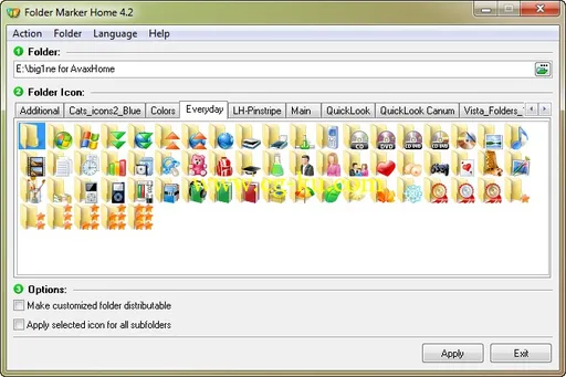 Folder Marker Home / Pro 4.2 + Additional Icons的图片1