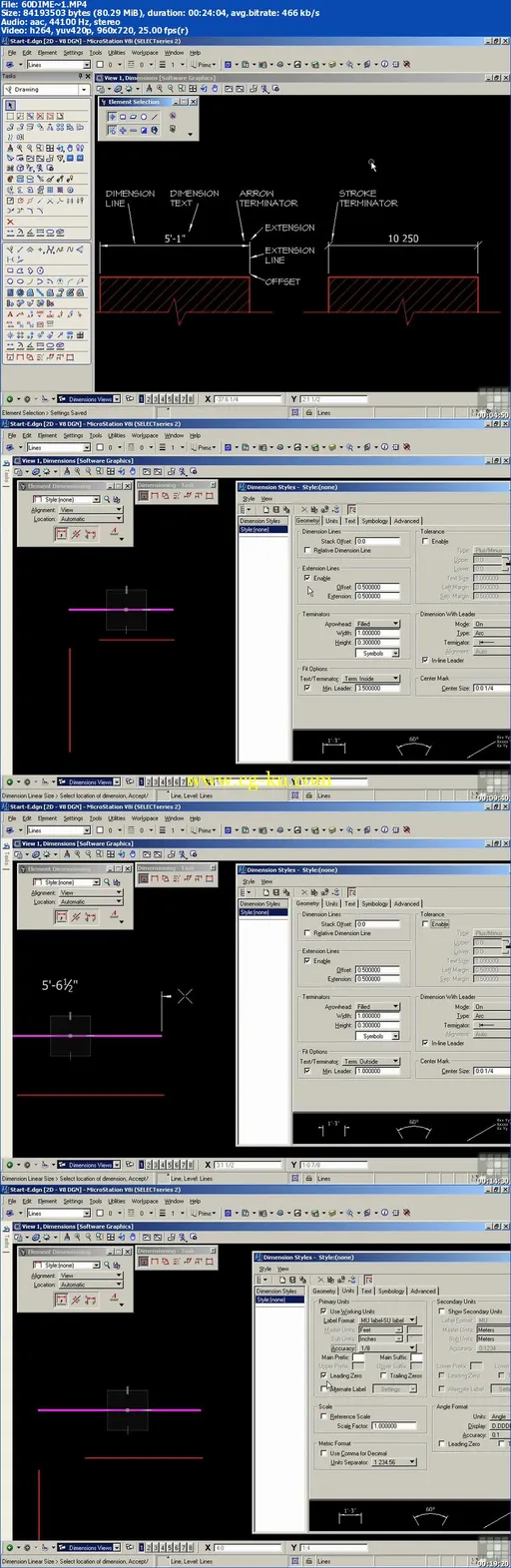 InfiniteSkills – Learning Bentley MicroStation V8i的图片1