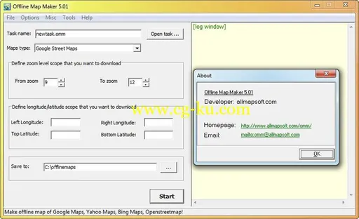 AllMapSoft Offline Map Maker 7.7的图片2