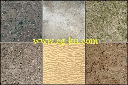 67 High-Res Ground Textures Pack – Tuts+ Premium 地面纹理的图片1