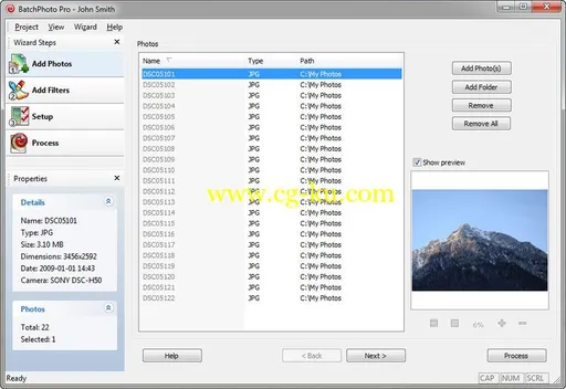 BatchPhoto Pro / Enterprise 4.3 Multilingual的图片1