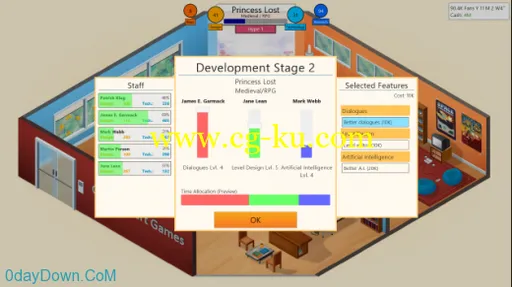 Game Dev Tycoon MacOSX 游戏发展国的图片1