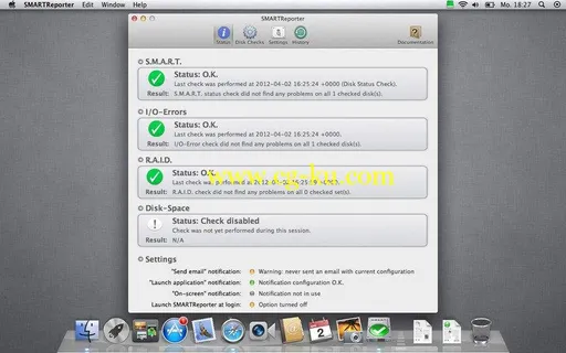 SMARTReporter 3.1.15 MacOSX的图片1