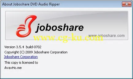 Joboshare DVD Audio Ripper 3.5.5 Build-0506 音频提取工具的图片2