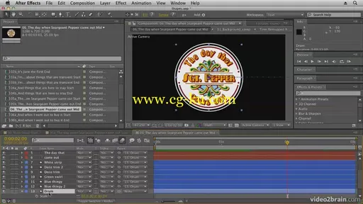 Video2brain – Kinetic Typography Techniques with After Effects的图片1