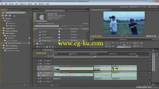 Video2brain – Color Correction in Premiere Pro的图片3