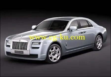 Rolls Royce GHOST 3dsmax model的图片1