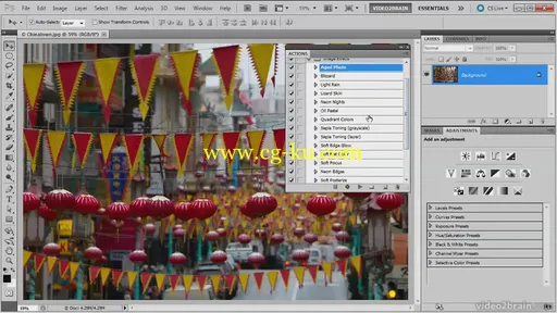 Video2brain – Automate Image Editing in Adobe Photoshop CS5: Learn by Video [repost]的图片3