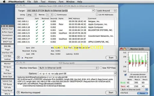 IPNetMonitorX 2.6.5 MacOSX的图片1