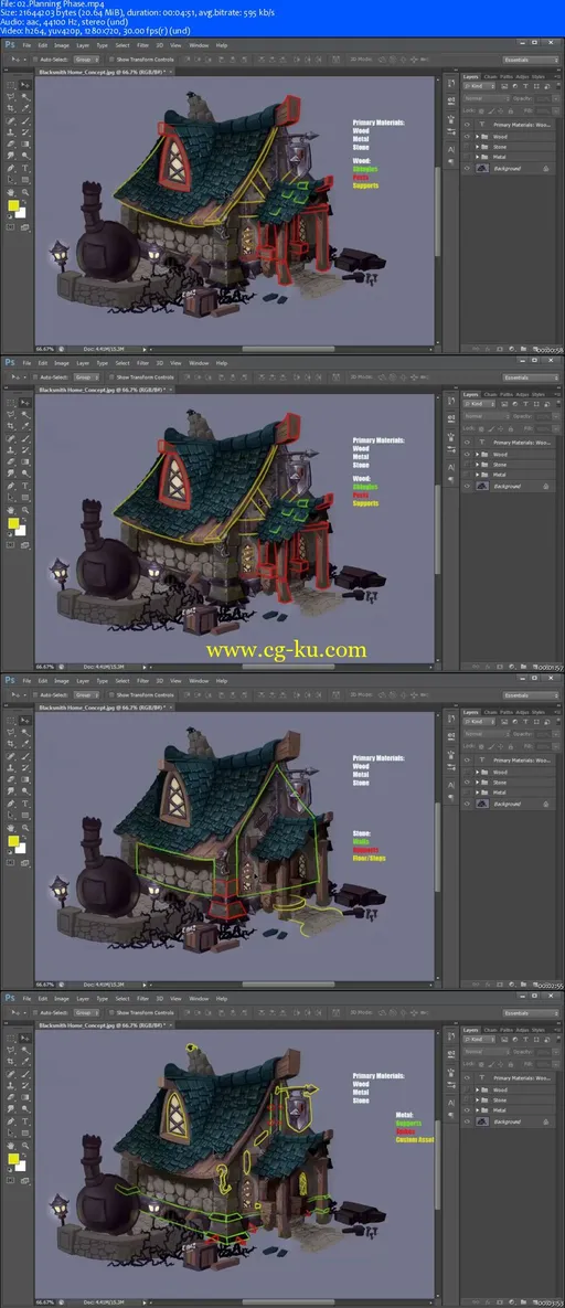 3DMotive – Hand Painted Enviro Texturing Volume 1的图片2
