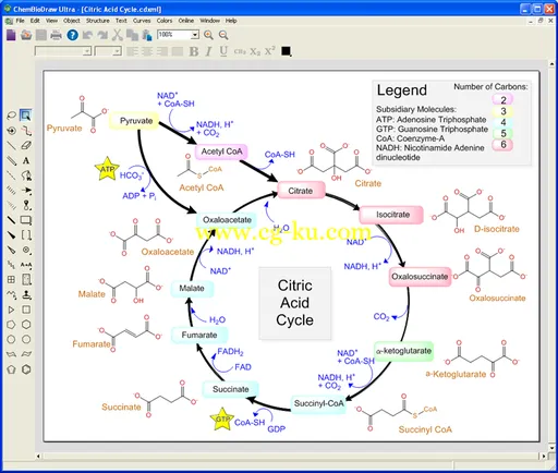PerkinElmer ChemBioDraw Ultra 14.0.0 MacOSX 化学结构绘制工具的图片2