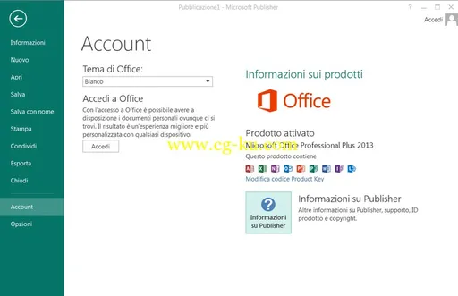 Microsoft Office Select Edition 2013 SP1 15.0.4649.1000 Italian的图片3