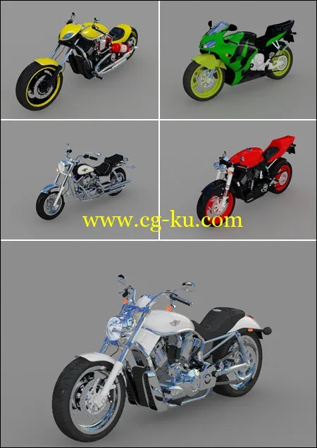 Collection of motorcycles的图片1