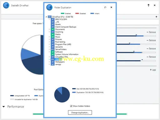 StableBit DrivePool 2.1.1.561的图片1