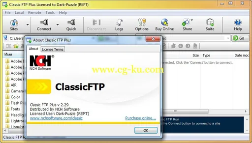 Classic FTP Plus 2.29 FTP上传下载的图片2