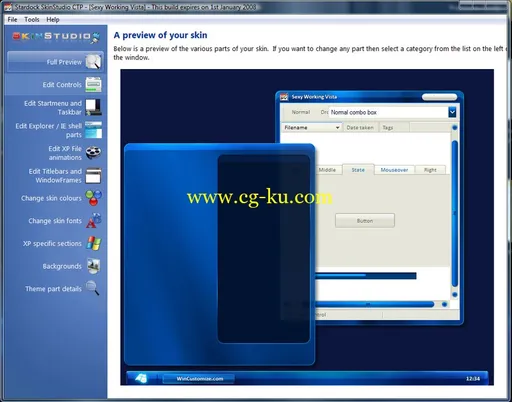 Stardock SkinStudio 8.0 DIY你的个性桌面主题的图片1