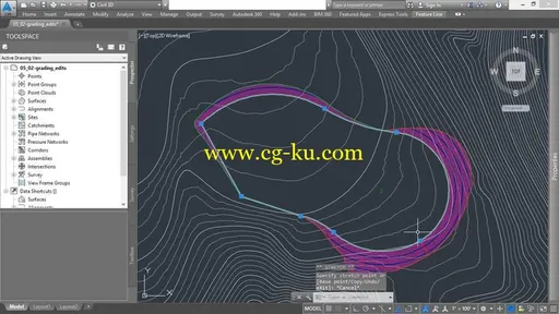 Lynda – Up and Running with Civil 3D的图片1