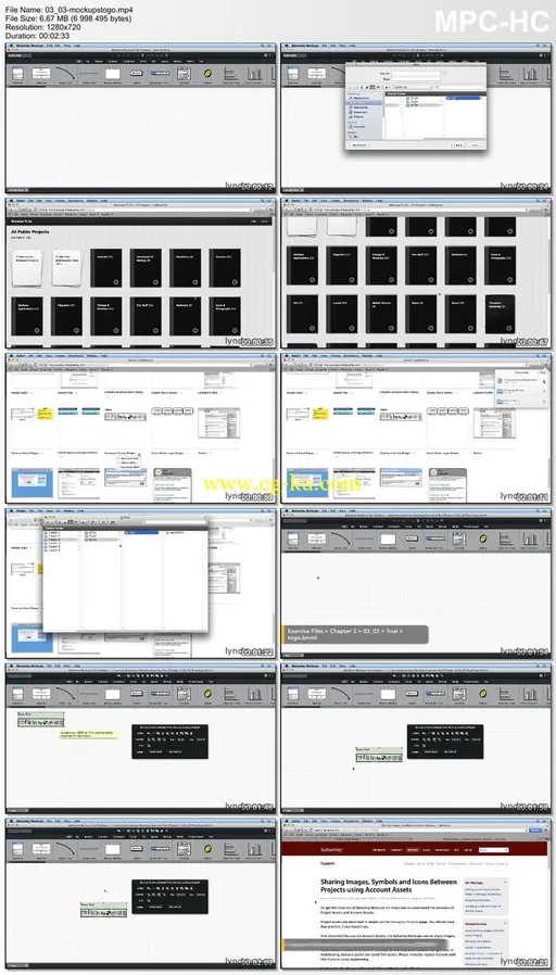 Lynda – UX Design Tools: Balsamiq Mockups的图片2