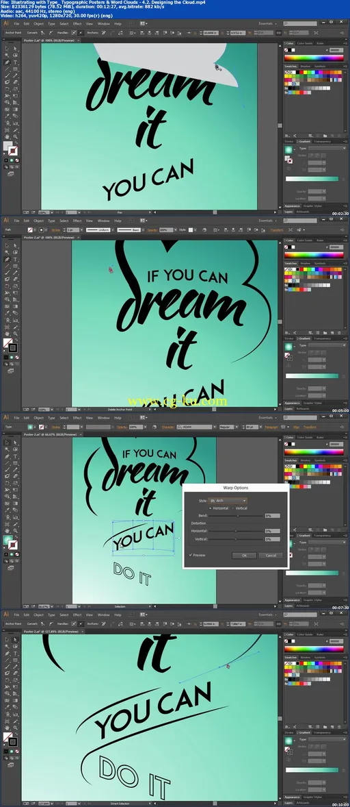 Tutsplus – Illustrating with Type: Typographic Posters & Word Clouds的图片2