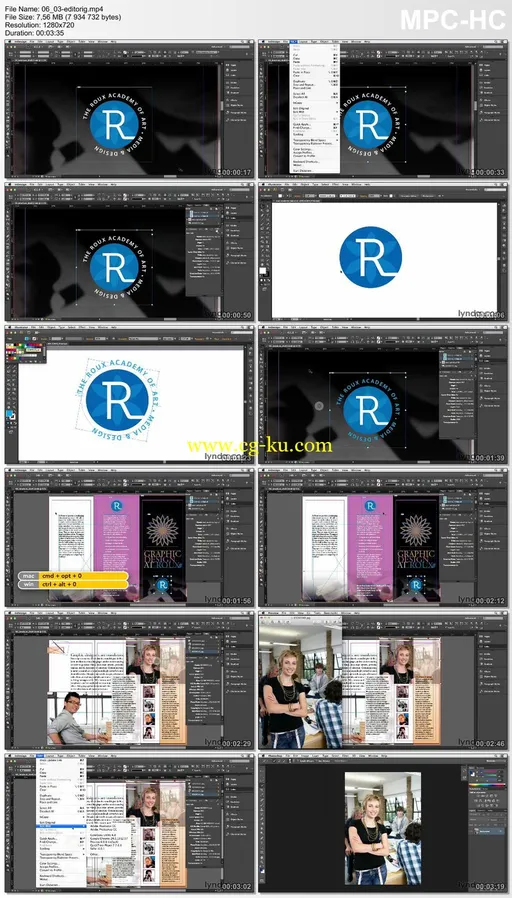 Lynda – InDesign CC Essential Training (Updated Oct 06, 2014)的图片2 Lynda – InDesign CC Essential Training (Updated Oct 06, 2014)的图片2