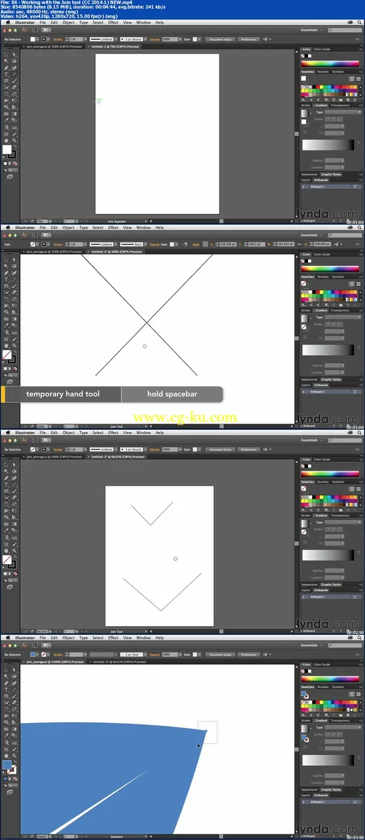 Lynda – Illustrator CC Essential Training (Updated Oct 13, 2014)的图片2 Lynda – Illustrator CC Essential Training (Updated Oct 13, 2014)的图片2