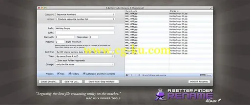 A Better Finder Rename 9.22 MacOSX的图片1
