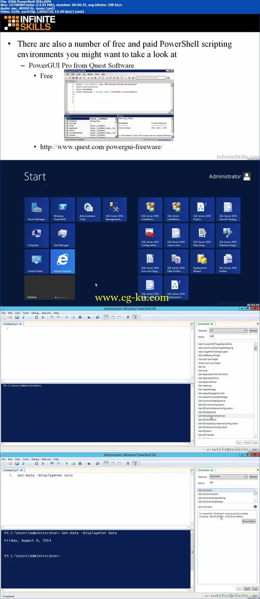 InfiniteSkills – Learning Windows PowerShell Training Video的图片2