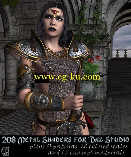 Pd-Metals Daz Studio Shaders的图片1