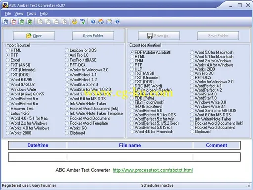 ABC Amber Text Converter 5.07的图片1