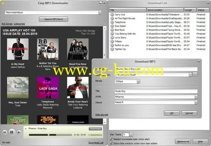 Easy MP3 Downloader 4.6.7.2 音乐下载工具的图片1