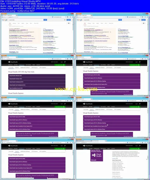 InfiniteSkills – Learning Visual Basic .NET的图片1