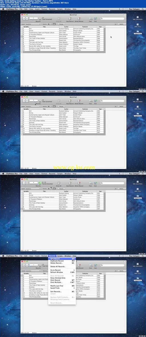 InfiniteSkills – Learning FileMaker Pro 13 Training Video的图片2