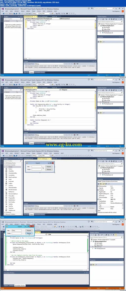 InfiniteSkills – Learning Visual Basic .NET Training Video的图片2