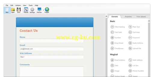 CoffeeCup Web Form Builder v2.4.5318 Win/Mac的图片1